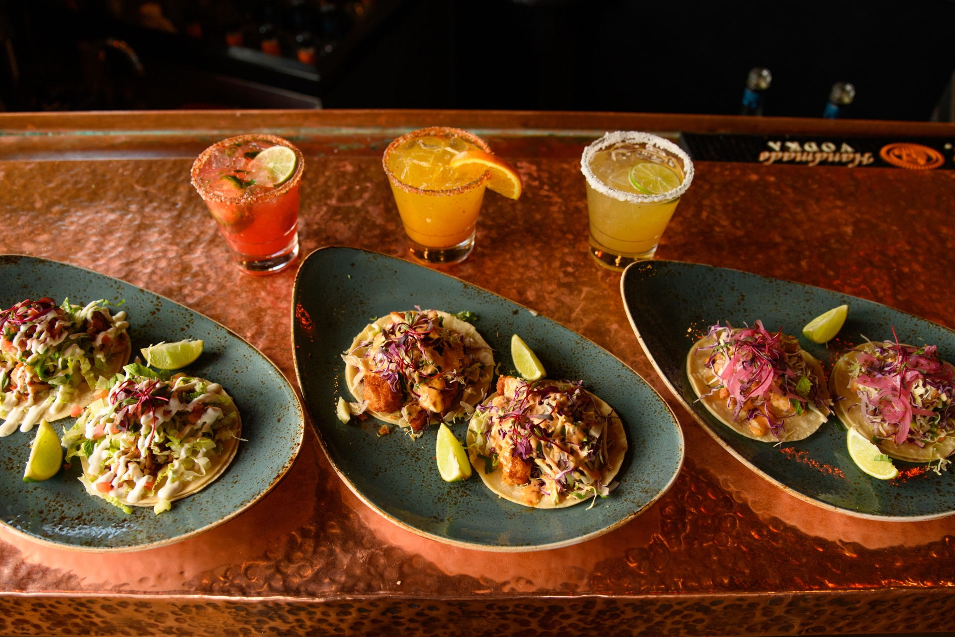 89Agave Trio of Tacos and Cocktails