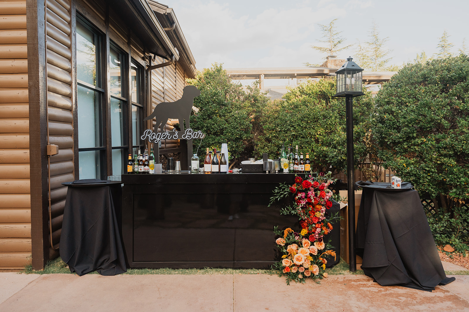 Patton & Lexi Wedding Reception Bar