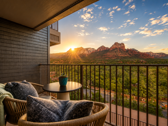 Cliffs Balcony Sunrise