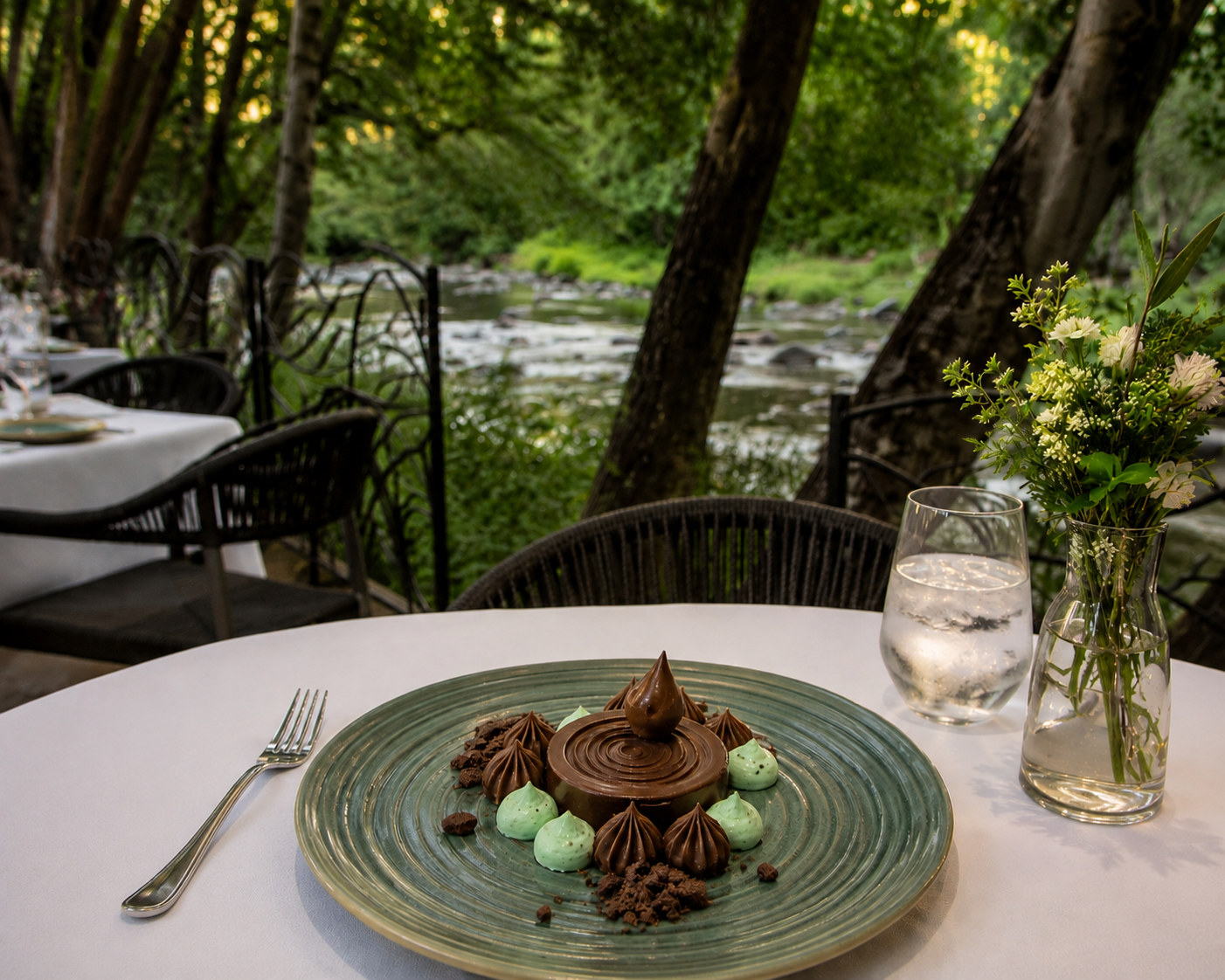 Thin Mint Dessert at Cress